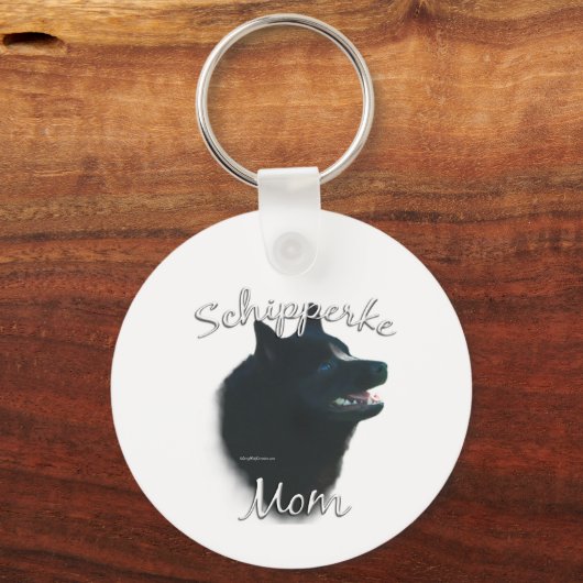Porte-clés Schipperke Maman 2 (Verso)