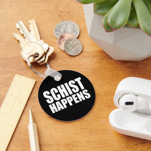 Porte-clés Schist Happens - Géologie (Bureau)