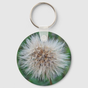 Porte-clés Schlüsselanhänger hellbeige Trockenblume