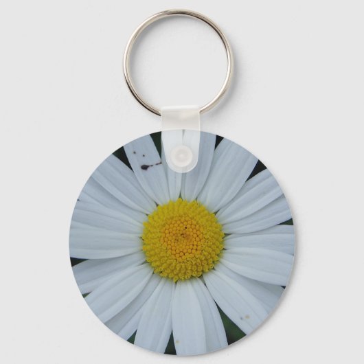 Porte-clés Schlüsselanhänger weisse Margeritenblüte (Recto)