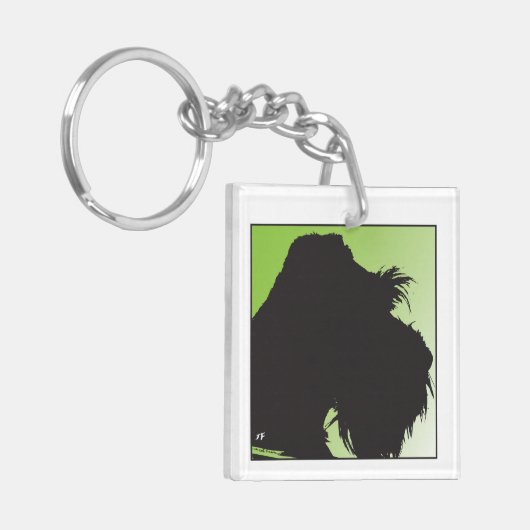 Porte-clés Schnauzer (Devant gauche)