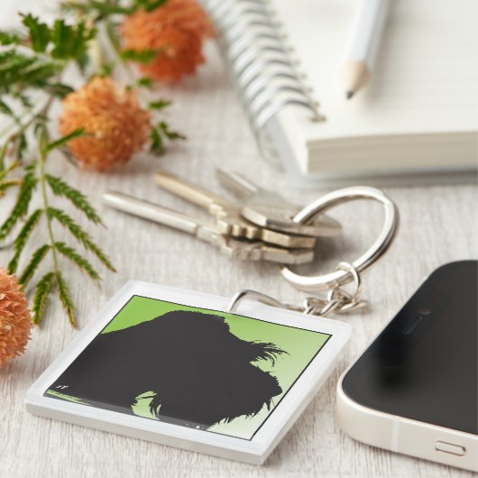 Porte-clés Schnauzer (Devant Droit)