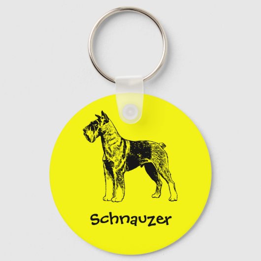 Porte-clés Schnauzer (Recto)