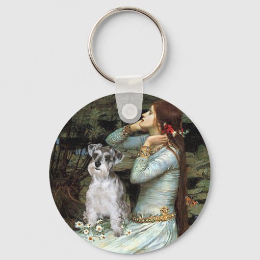 Porte-clés Schnauzer 13 - Ophélie (Recto)