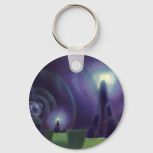 Porte-clés Science-fiction vintage, Sci Fi