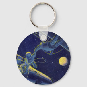 Porte-clés Science-fiction vintage, Sci-Fi Alien en sortie ex