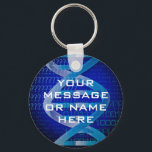 Porte-clés Science Médicale de l'ADN personnalisée<br><div class="desc">Porte - clé d'ADN personnalisé. Le cadeau parfait pour toute entreprise scientifique ou commerciale,  médecins,  infirmières,  scientifiques,  professeurs de sciences,  techniciens de laboratoire et étudiants en sciences. Conçu par Thisisnotme©</div>