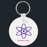 Porte-clés Science roches porte - clé<br><div class="desc">Montrez à tous ceux que vous soutenez la science !</div>
