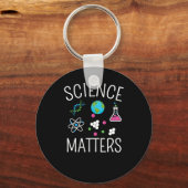 Porte-clés Science S - Drôle Sticker de jeu de mots scientifi (Recto)