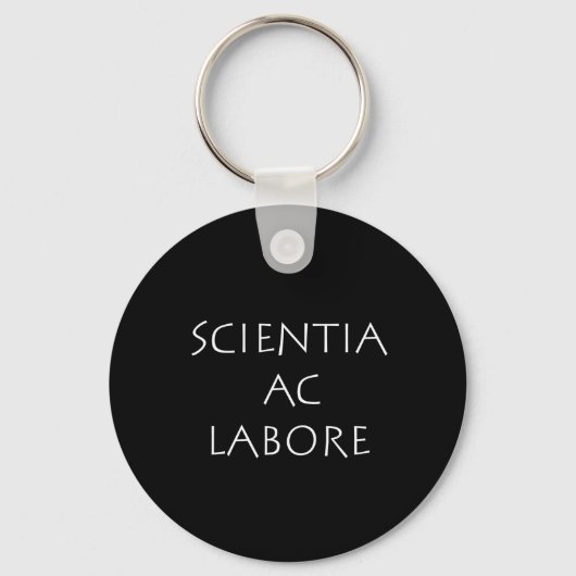 Porte-clés Scientia ac labore (Recto)