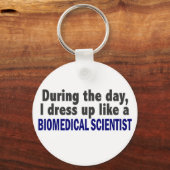 Porte-clés Scientifique Biomédical En Journée (Recto)