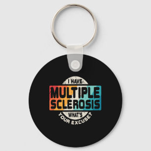Porte-clés Sclérose Ms Sensibilisation Amusants Cadeau