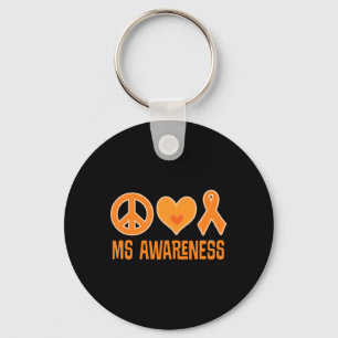 Porte-clés Sclérose Ms Sensibilisation Soutien Walk Tee