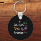 Porte-clés Scolaire Happy Summer Happy Last Day Enseignants S (Recto)