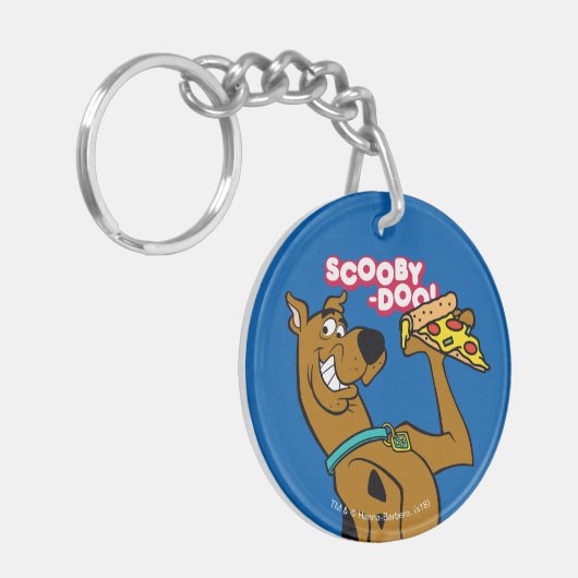 Porte-clés Scooby Doo Avec Pizza Slice (Devant gauche)