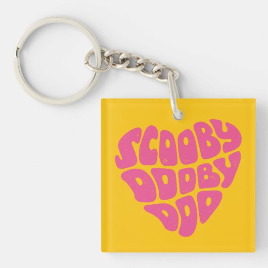 Porte-clés Scooby Doo Doo Heart (Devant)