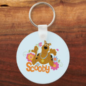 Porte-clés Scooby-Doo En Fleurs (Recto)