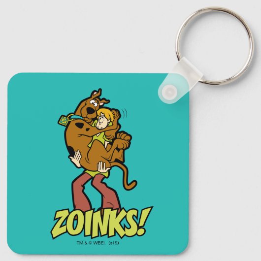 Porte-clés Scooby-Doo et Shaggy Zoinks! (Dos)