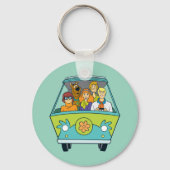 Porte-clés Scooby-Doo & Gang Mystery Machine (Recto)