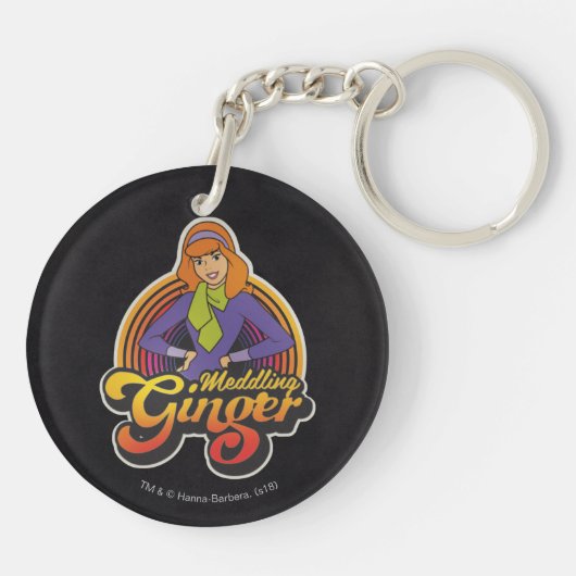 Porte-clés Scooby-Doo | "gingembre de ingérence" Daphne (Dos)