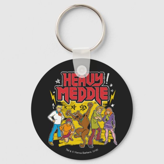 Porte-clés Scooby-Doo | Graphique "Lourde Médaille" (Recto)