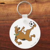 Porte-clés Scooby-Doo Jouer Au Football (Recto)