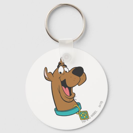 Porte-clés Scooby-Doo Joyeux Visage (Recto)