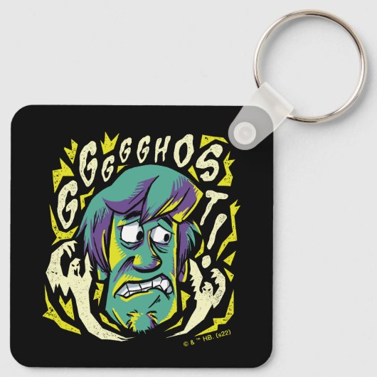 Porte-clés Scooby-Doo | Scared Shaggy (Dos)