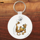 Porte-clés Scooby-Doo Soccer Overhead Kick Airbrush (Recto)
