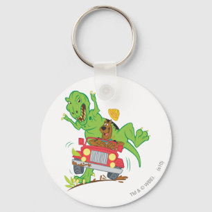 Porte-clés Scooby-Doo T-Rex Attack