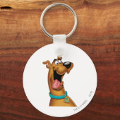 Porte-clés Scooby Doo Visage Excité (Recto)