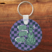 Porte-clés Scooby rétro "OMG" (Recto)