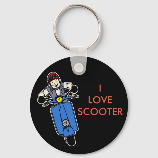 Porte-clés Scooter (Recto)