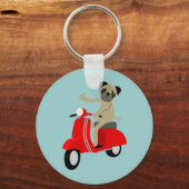 Porte-clés Scooter carlin (Recto)