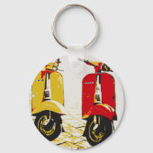 Porte-clés Scooter classique (Recto)
