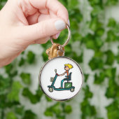 Porte-clés Scooter de mobilité (Main)