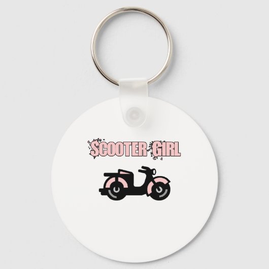 Porte-clés Scooter fille (Recto)