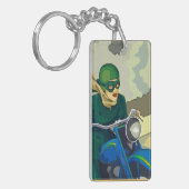 Porte-clés Scooter fille (Devant gauche)