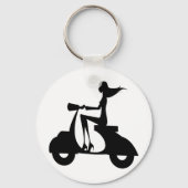 Porte-clés Scooter fille AP028 (Recto)