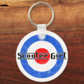 Porte-clés Scooter fille Lambretta porte - clé (Recto)