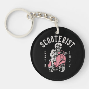 Porte-clés scooteriste votre slogan ici