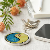 Porte-clés Scorpio & Chèvre métallique (Côté)