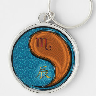 Porte-clés Scorpio & Dragon de Bois