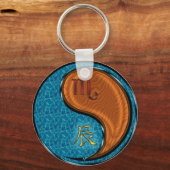 Porte-clés Scorpio & Dragon de Bois (Recto)