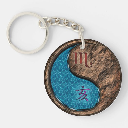 Porte-clés Scorpio & Earth Boar (Devant)