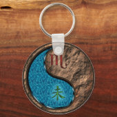 Porte-clés Scorpio & Earth Chèvre (Recto)