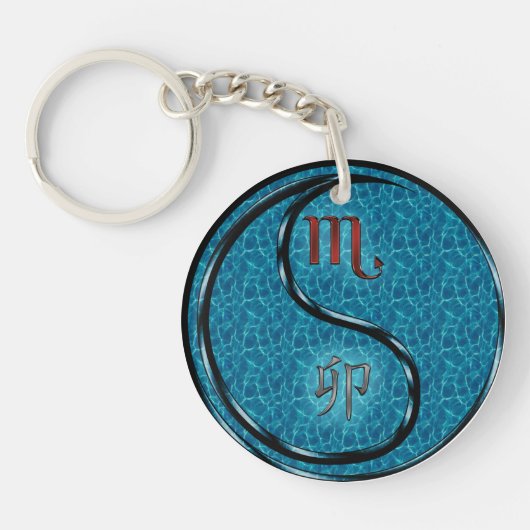 Porte-clés Scorpio & Eau Rabbit (Devant)