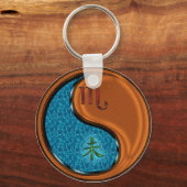 Porte-clés Scorpio et chèvre de bois (Verso)