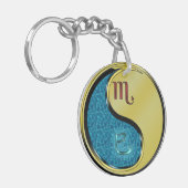 Porte-clés Scorpio et serpent métallique (Devant gauche)