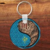 Porte-clés Scorpio et singe de la Terre (Recto)